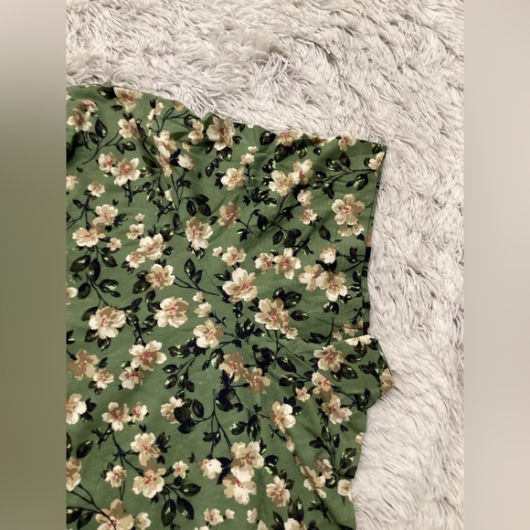 Woman Within Plus Size 6X/42-44 Multicolor Floral V-Neck Tunic Top - Picture 7 of 9